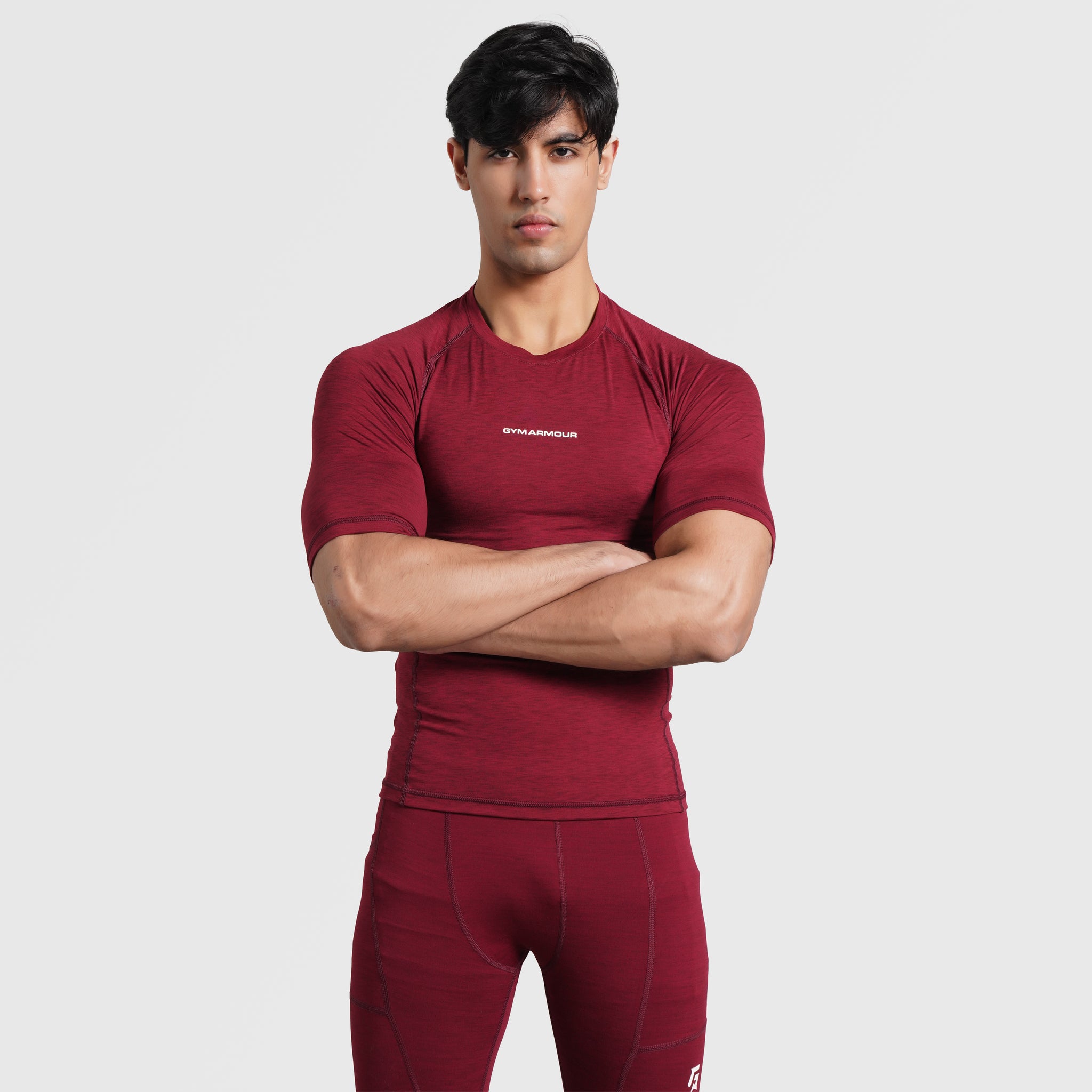 Armour Compression Shirt (MLNGMaroon)