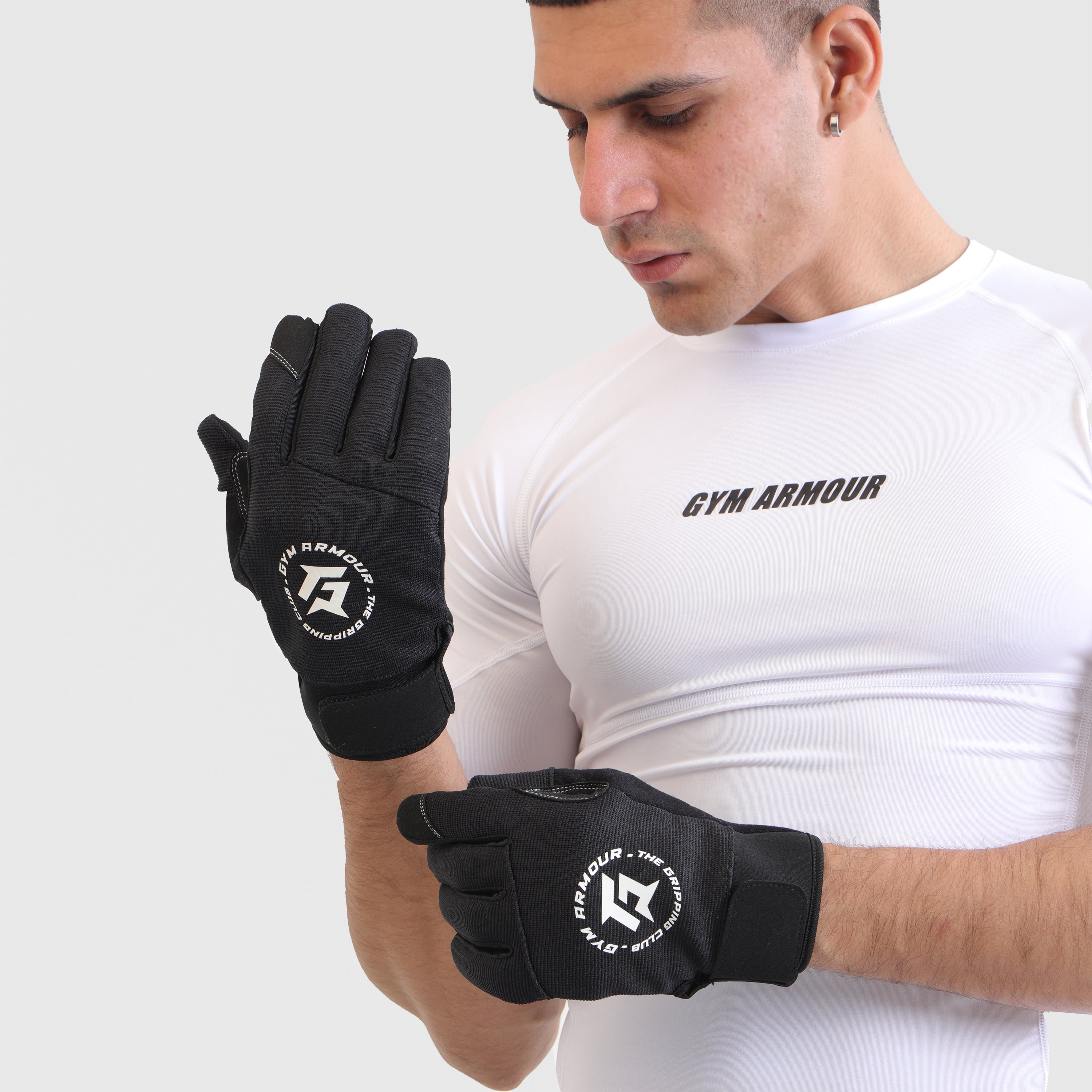 GA Finger Gloves (Black)