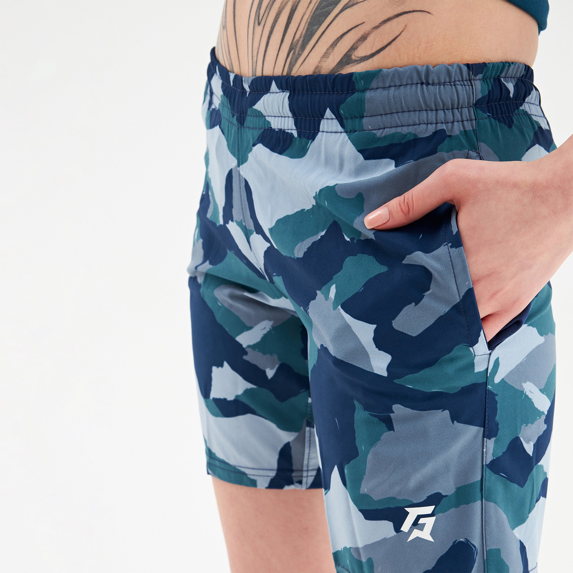 Armour Graphic Shorts (Blue)