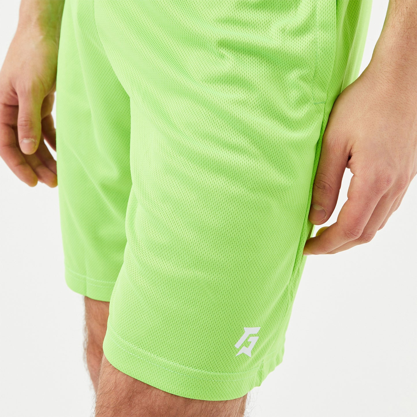 Running Mesh Shorts (Neon Green)