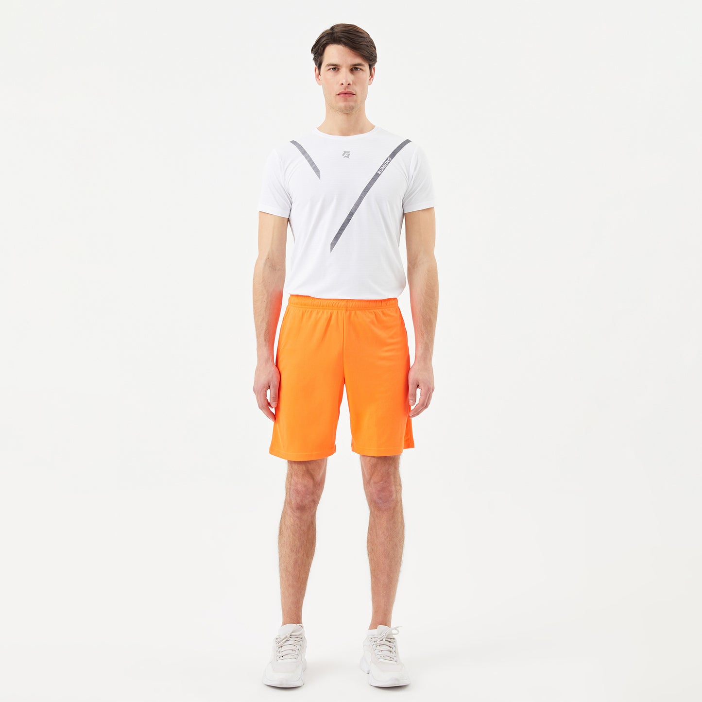 Running Mesh Shorts (Neon Orange)