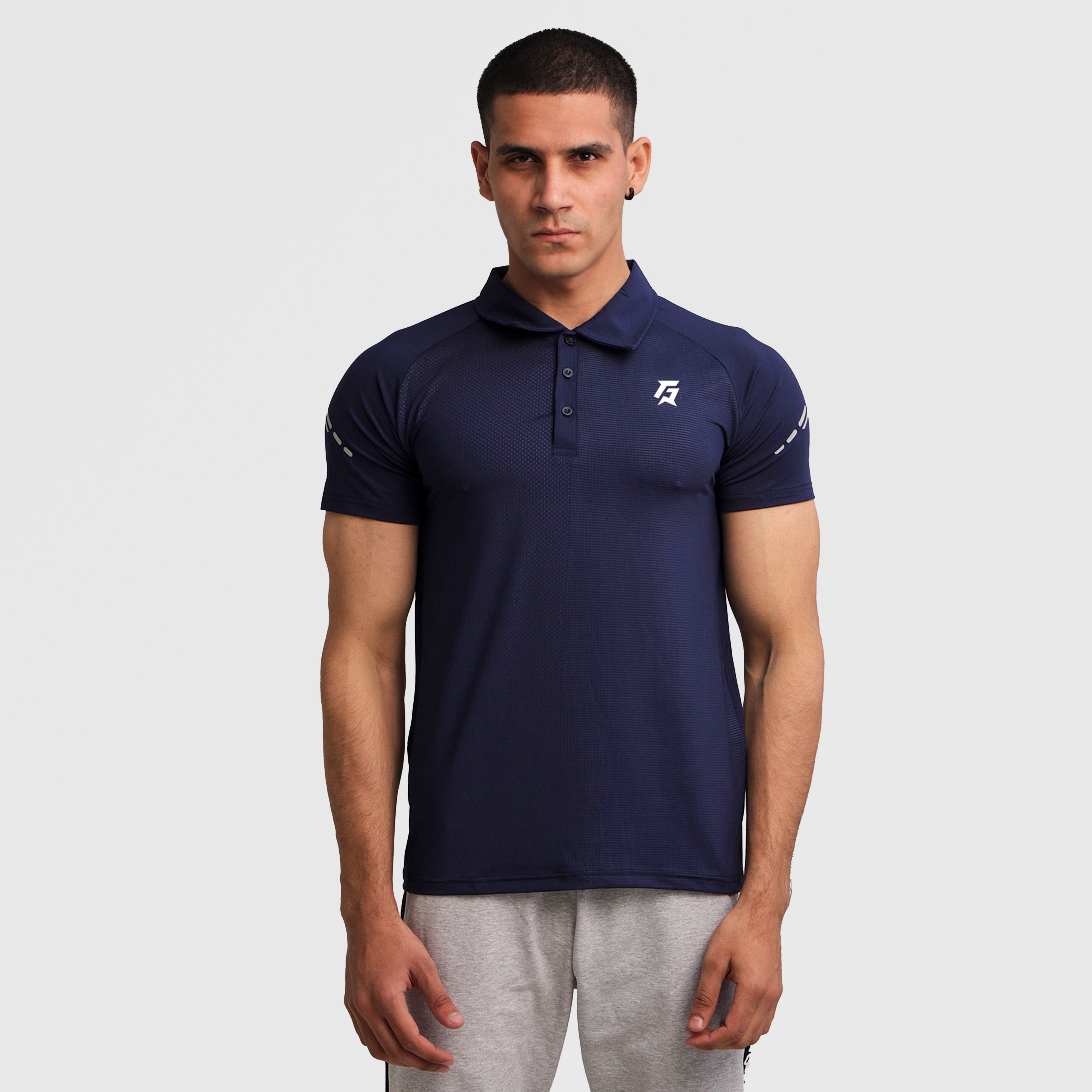 Rest Day Polo  (Navy)