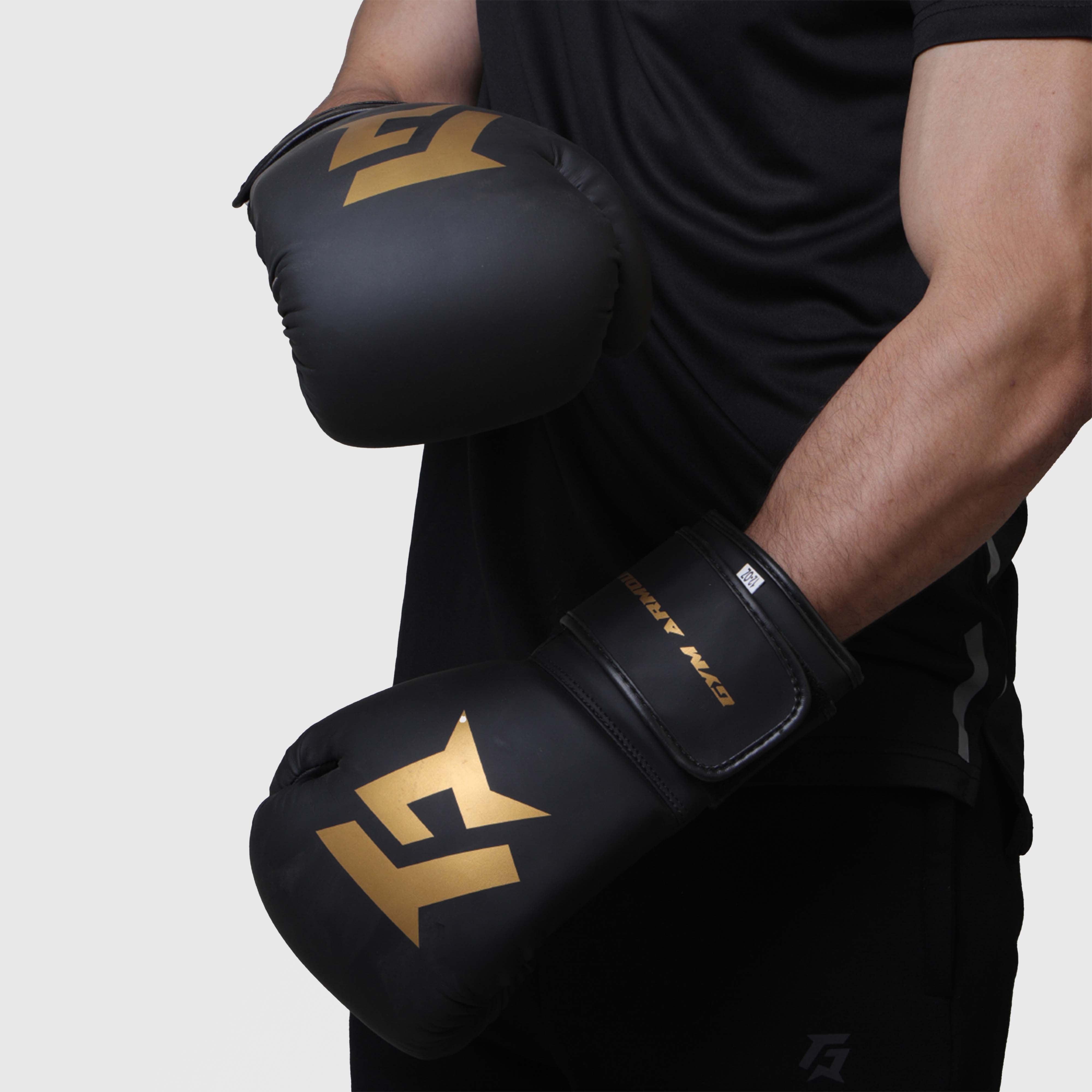 GA Boxing Gloves (Black)