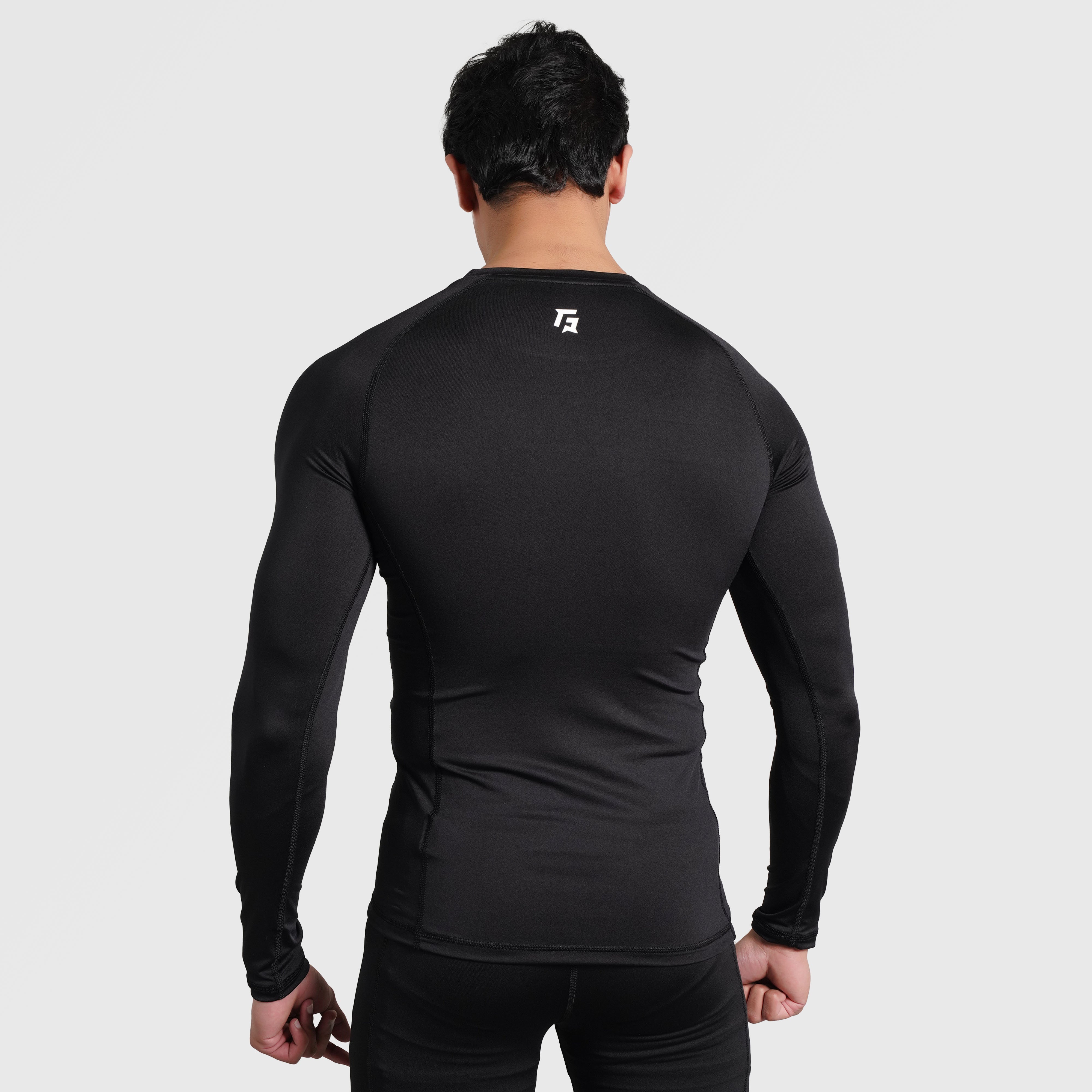 Armour Compression LongSleeves Tee (Black)