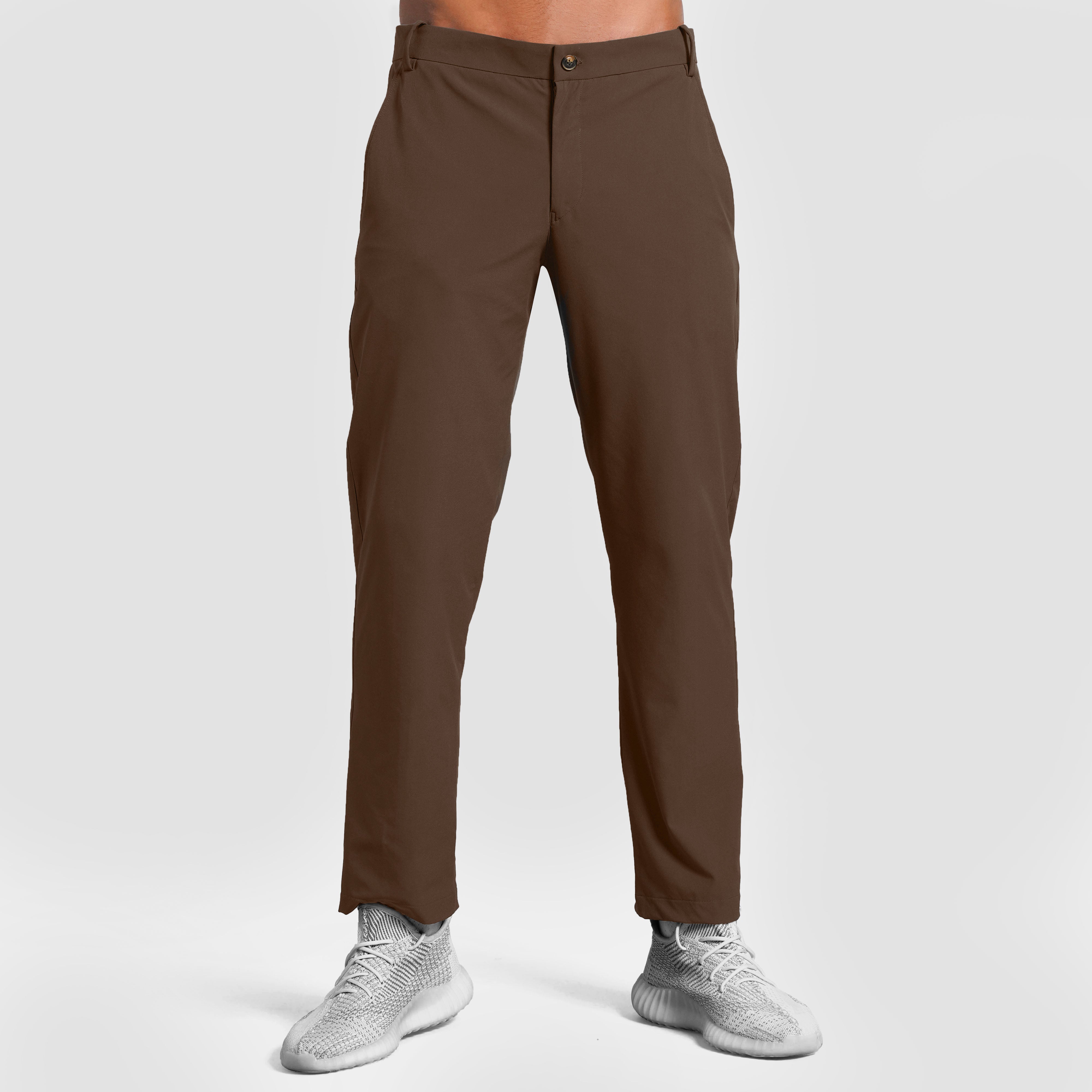Army Brown Pant style Straight Pure Cambric main image 0