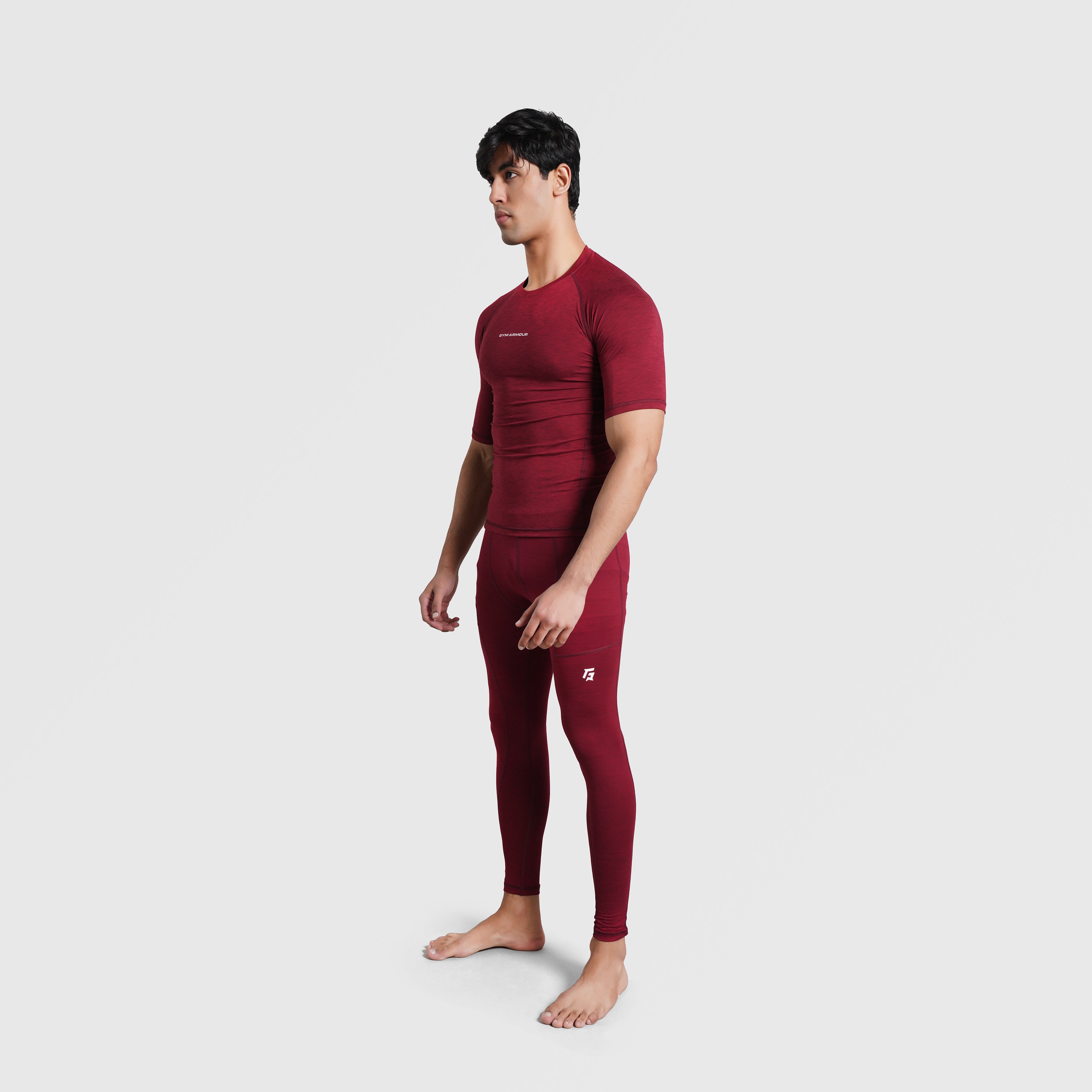 Armour Compression Shirt (MLNGMaroon)