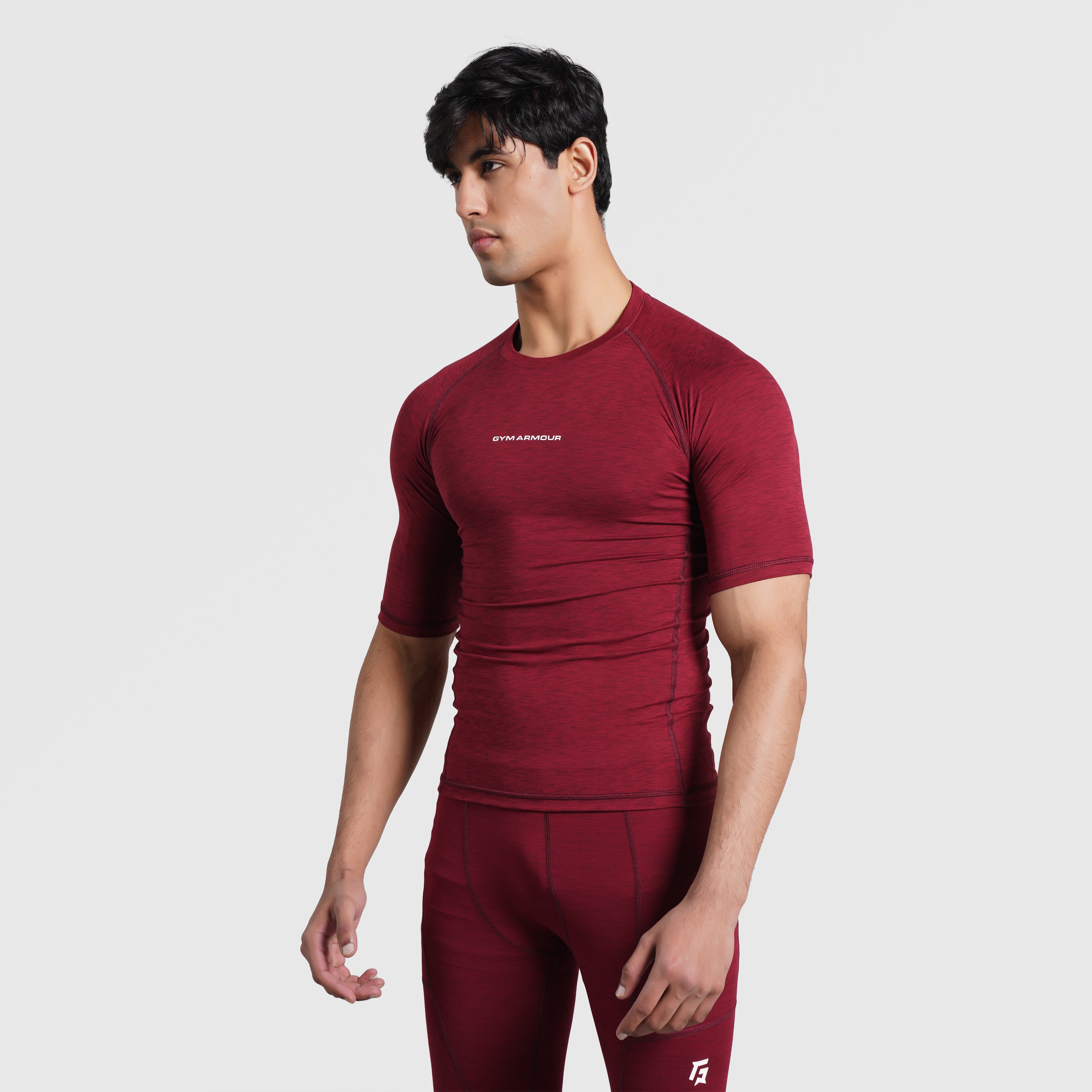 Armour Compression Shirt (MLNGMaroon)