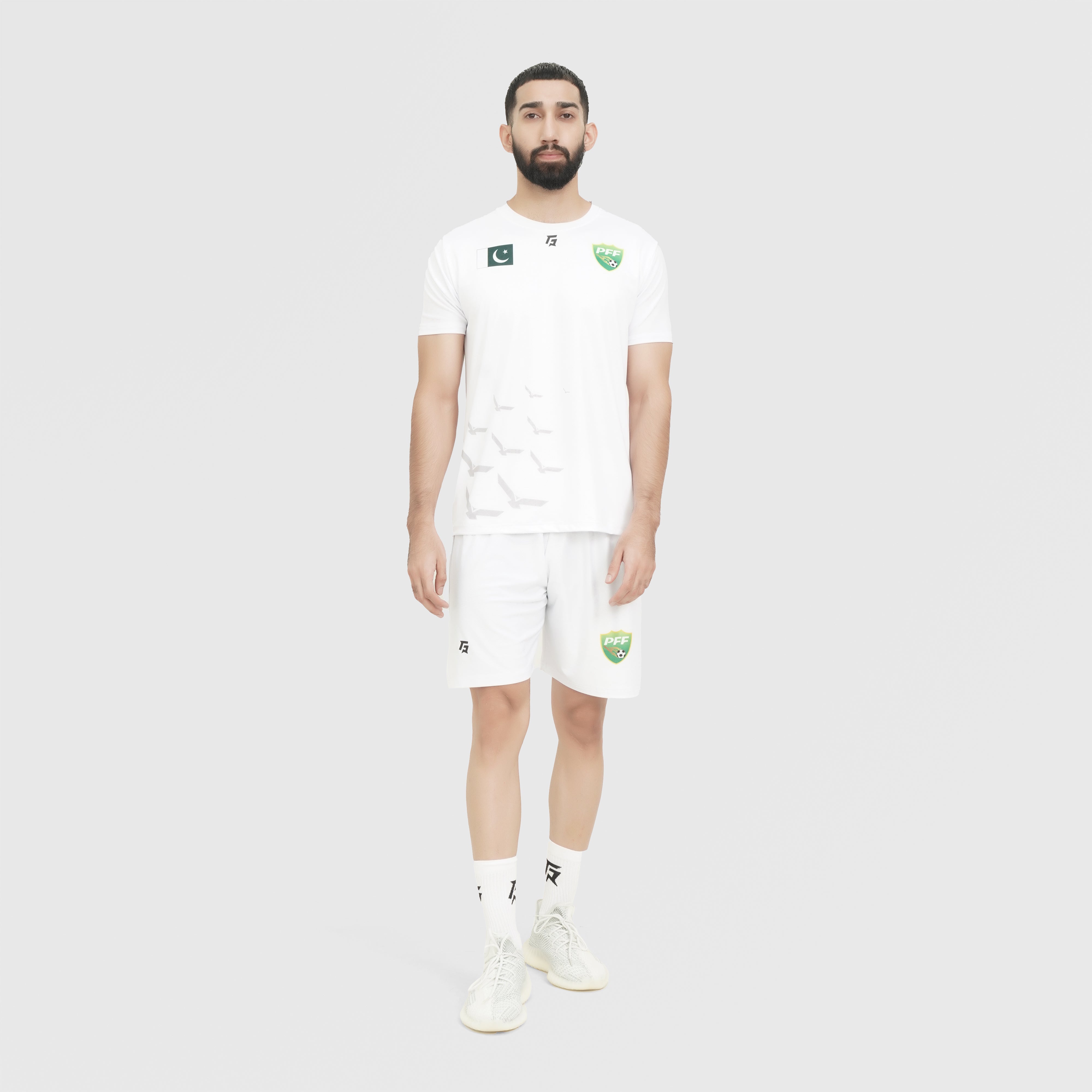 PFF Match Day Shorts (White)