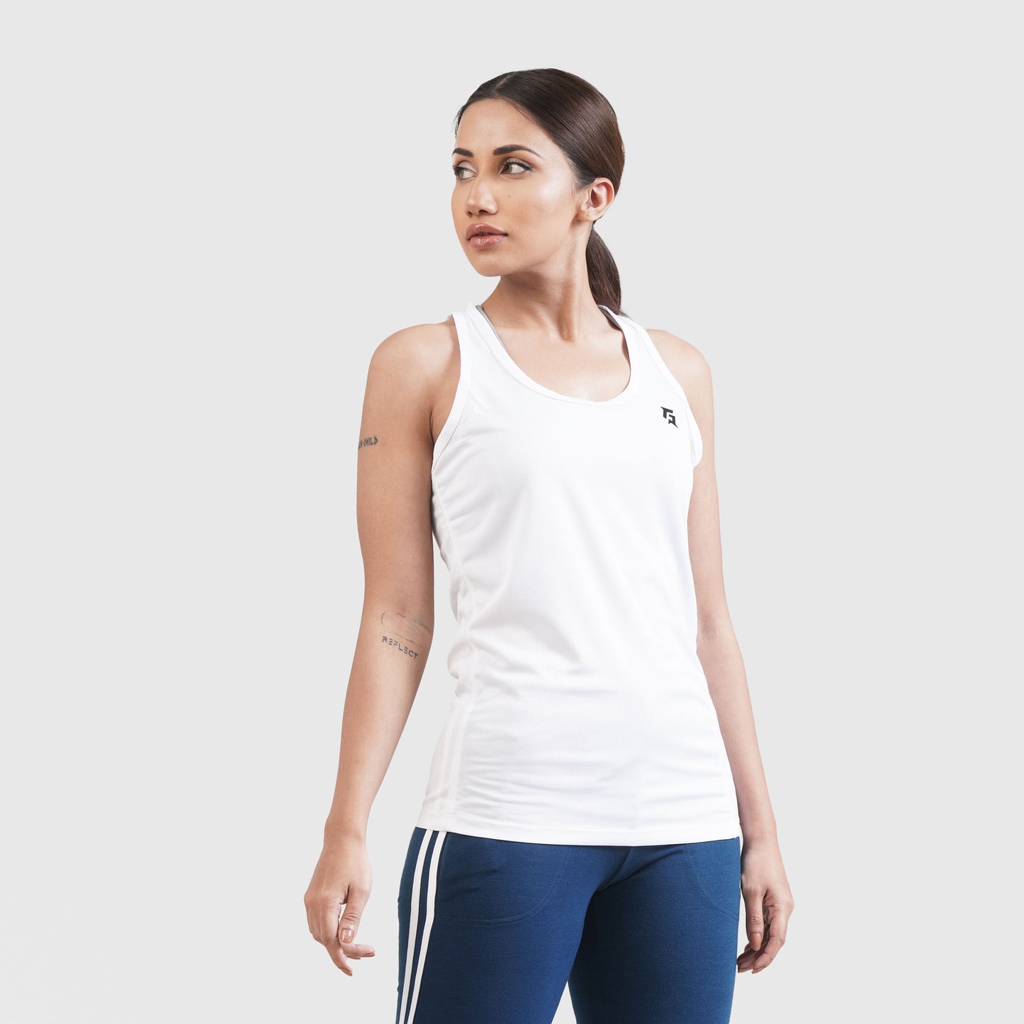 Fitness Tank Top (White)