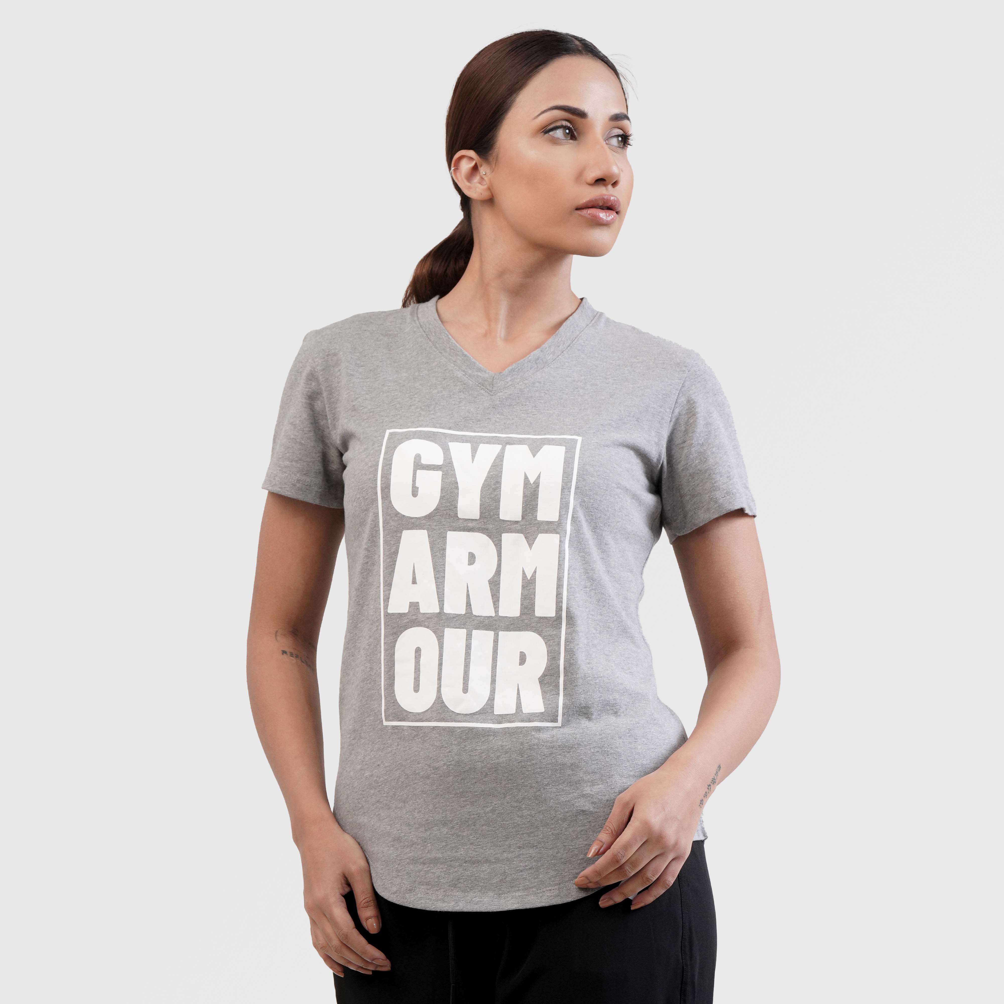 Gym-Arm-Our Tee (Heather Grey)