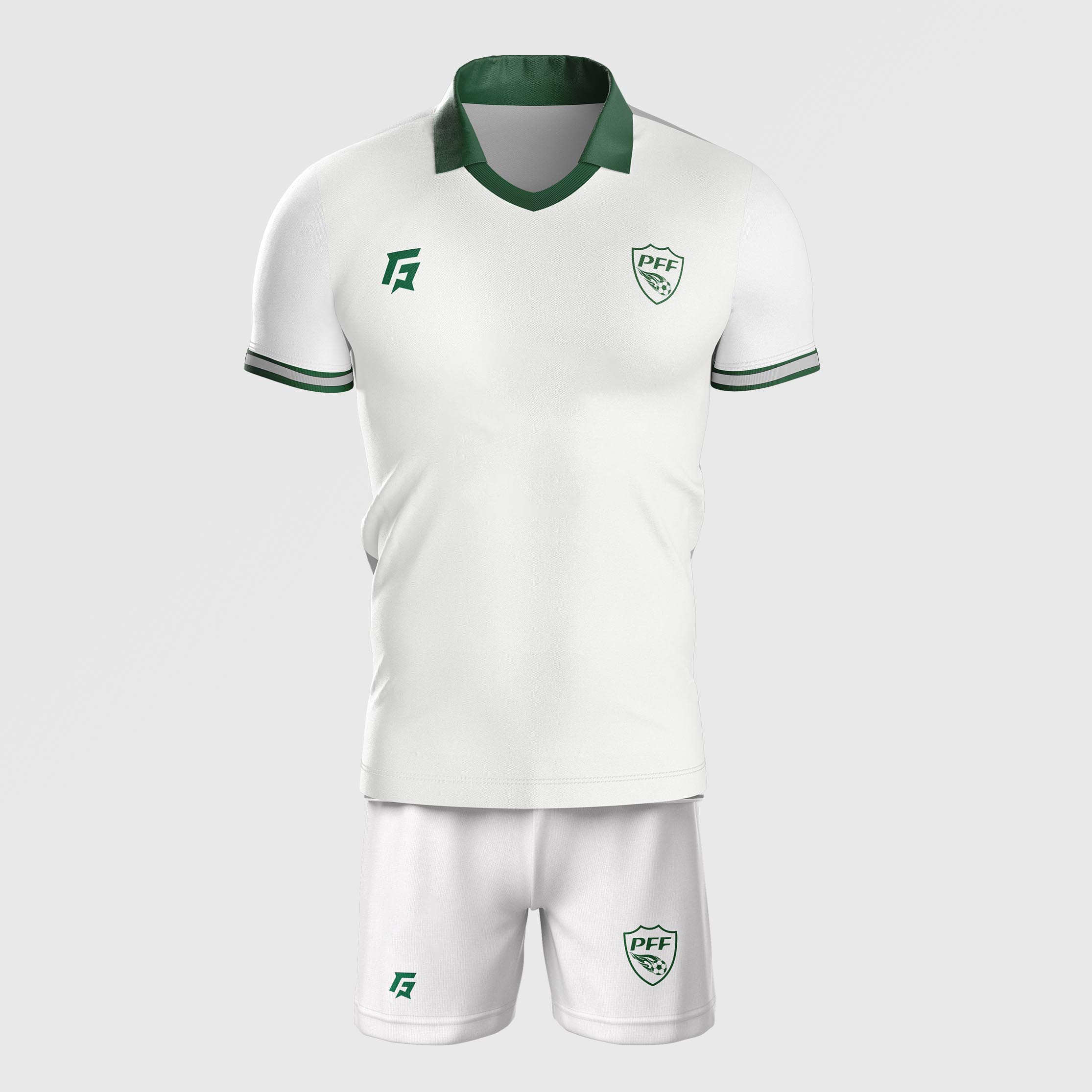 PFF Away Kit Shorts (White)