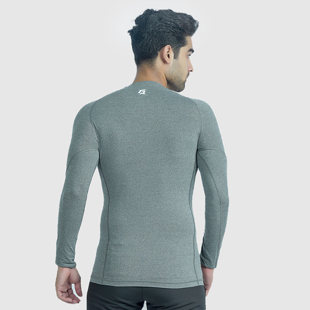 Armour Compression LongSleeves Tee (Grey)
