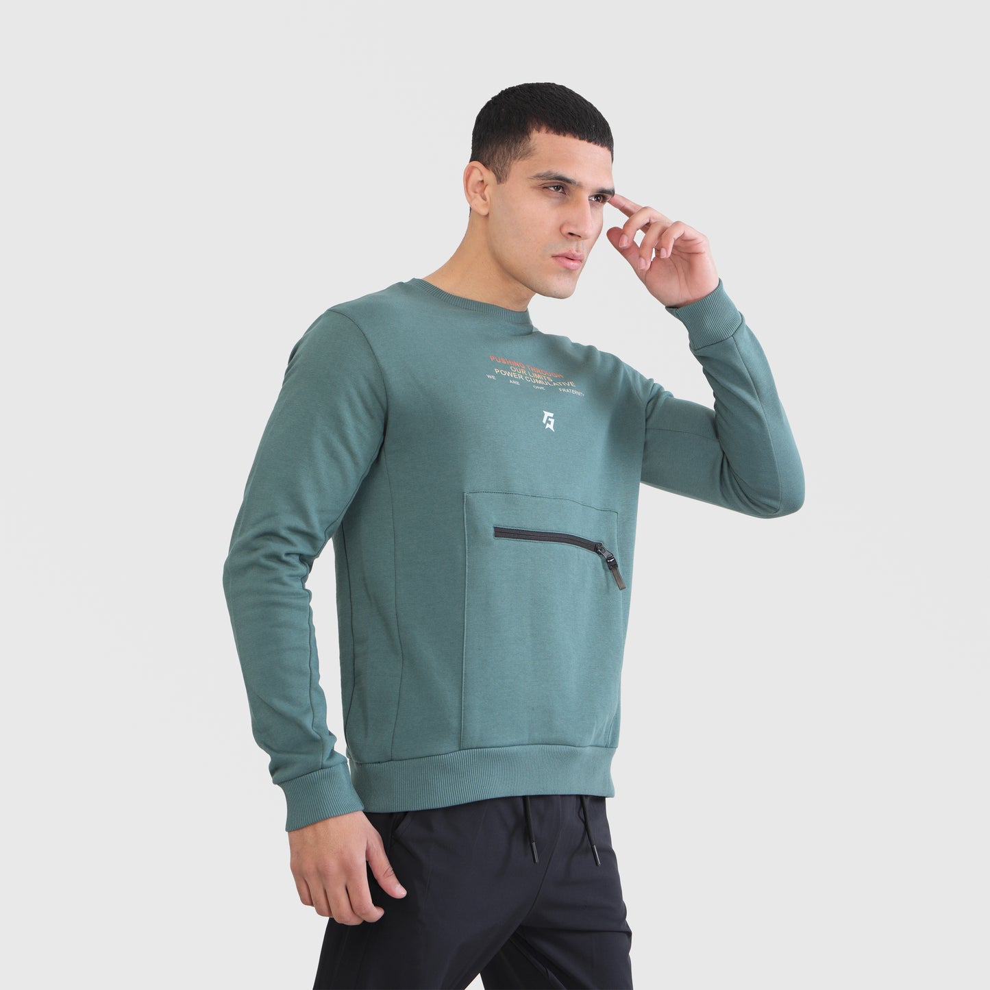 Affable Sweatshirt (Green)