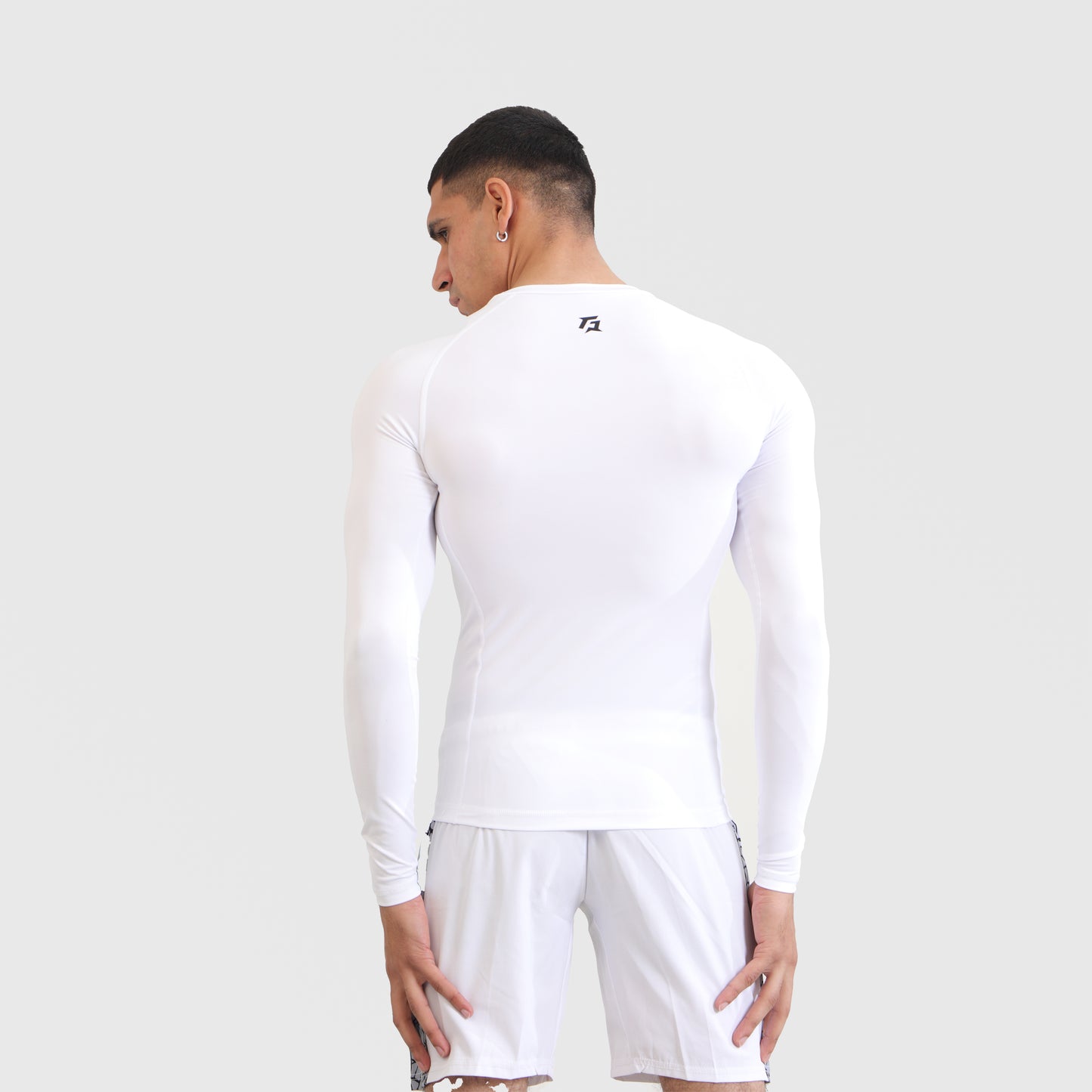 Armour Compression LongSleeves Tee (White)
