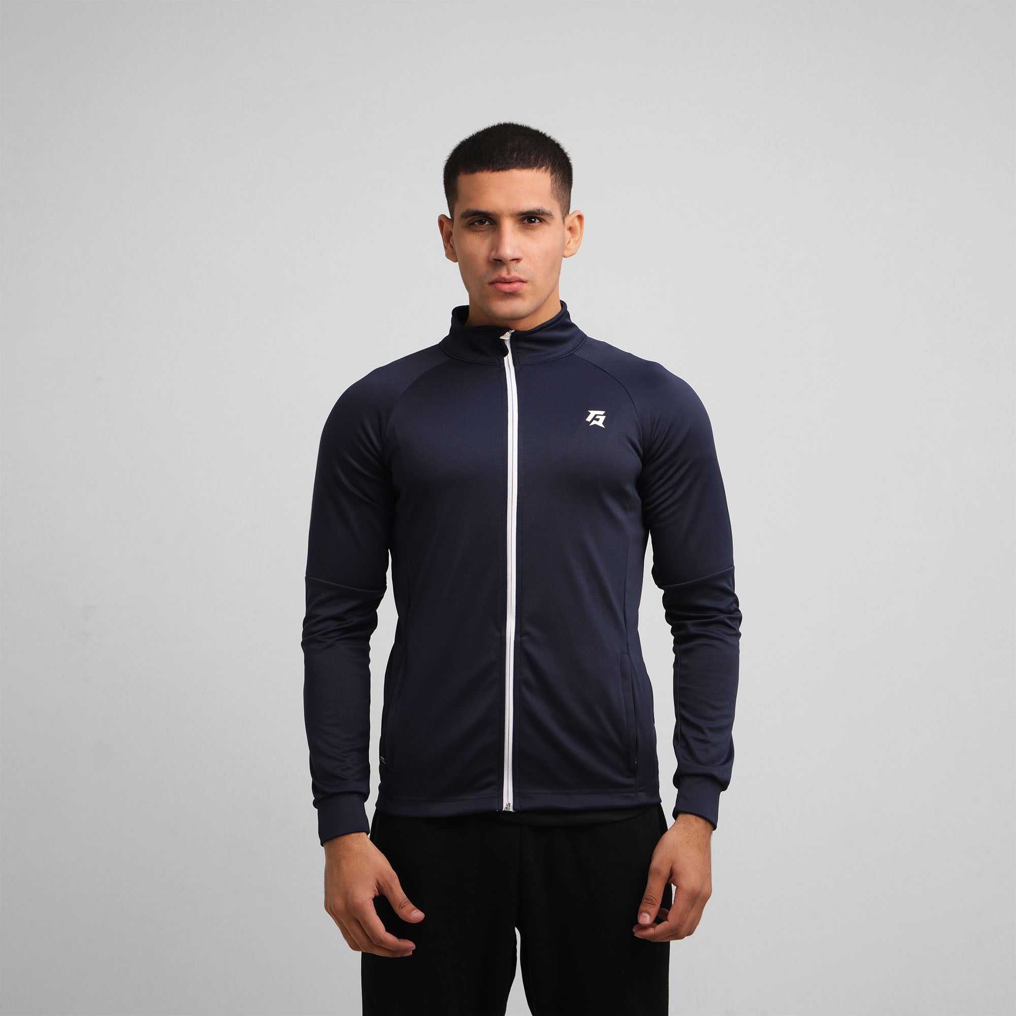 Stark Zip Up Jacket (Navy)