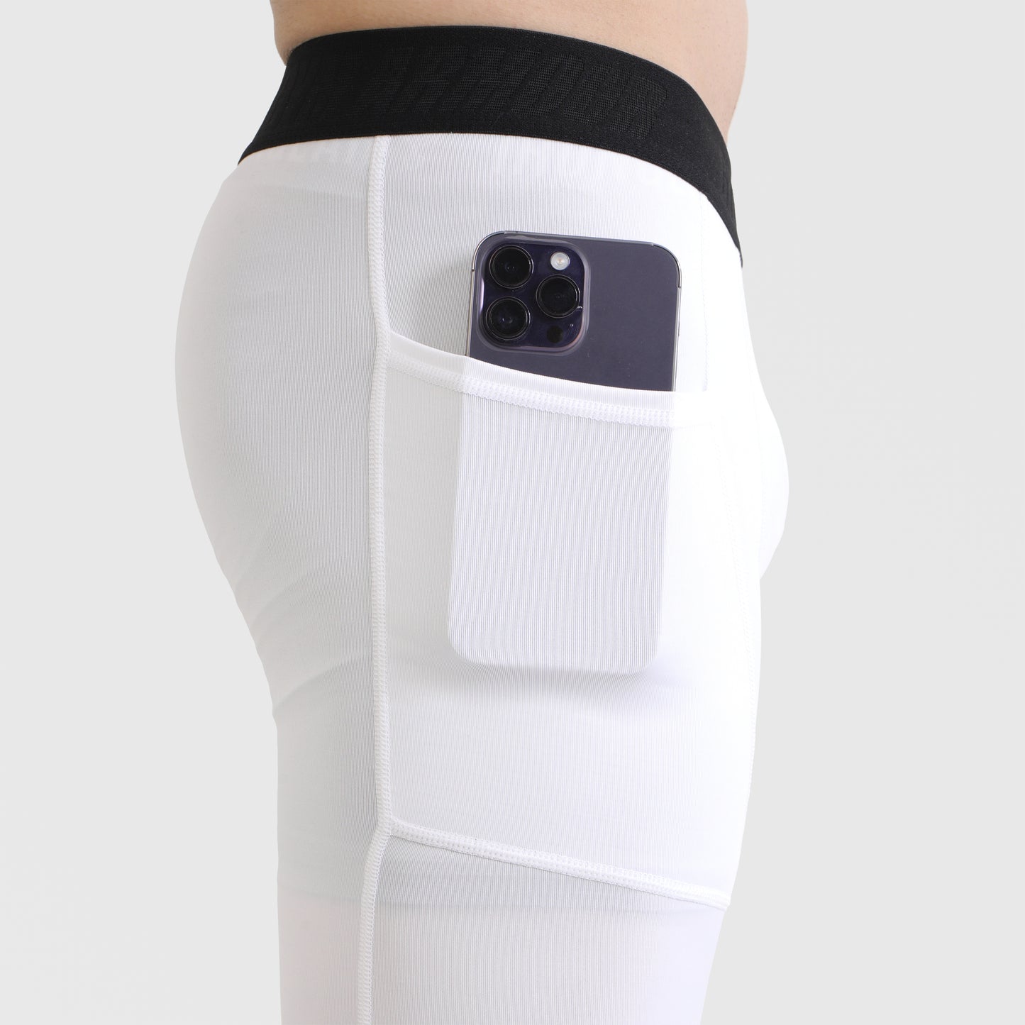 Armour Compression Pants (White)
