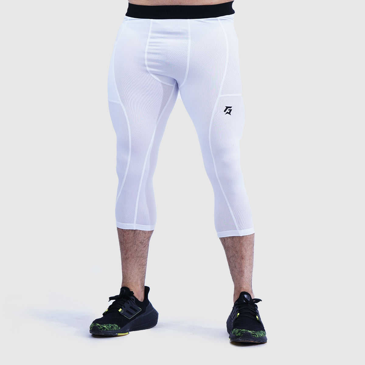 Armour Compression 3/4 Pants (White)