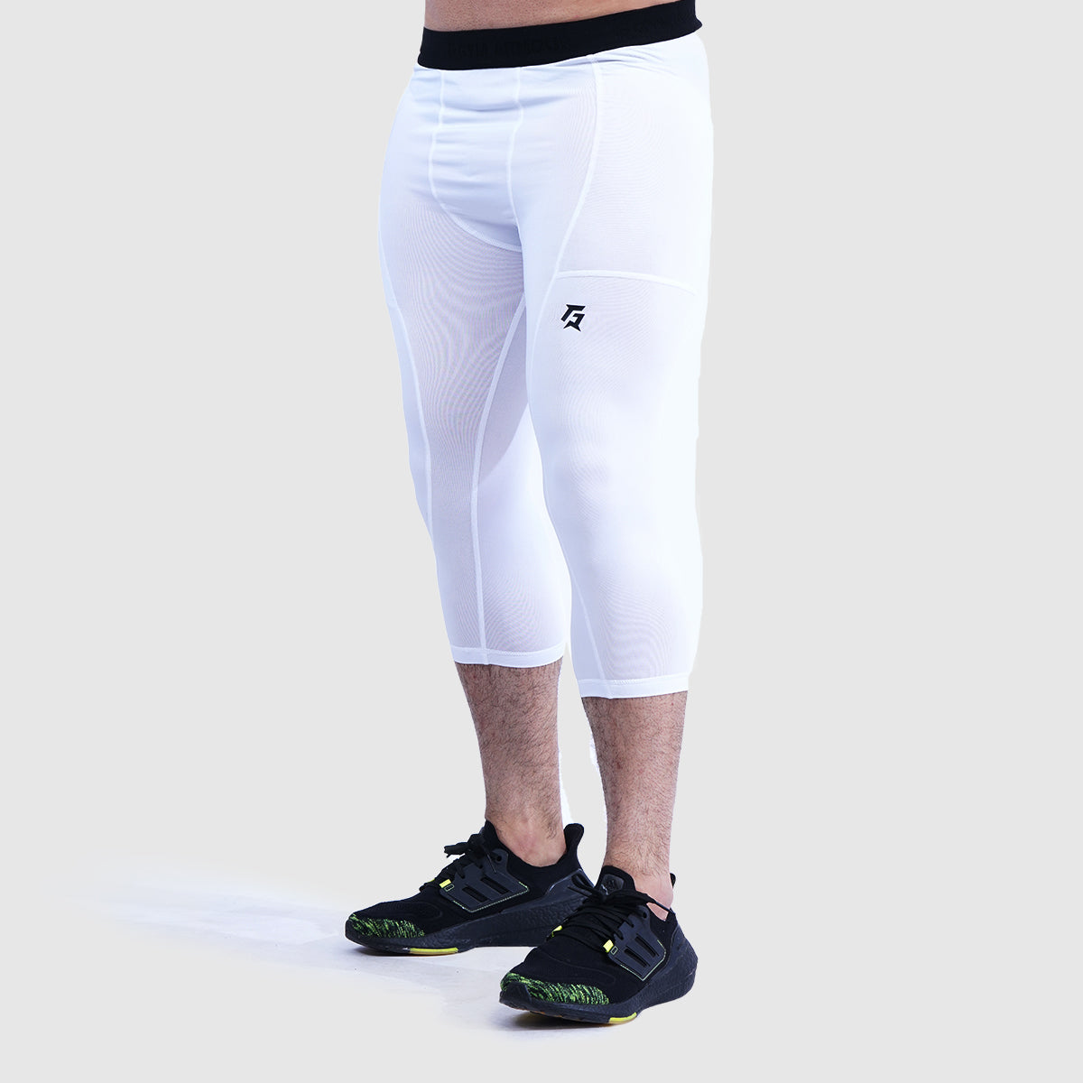 Armour Compression 3/4 Pants (White)