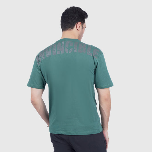 Invincible Loose Fit Tee (Teal)