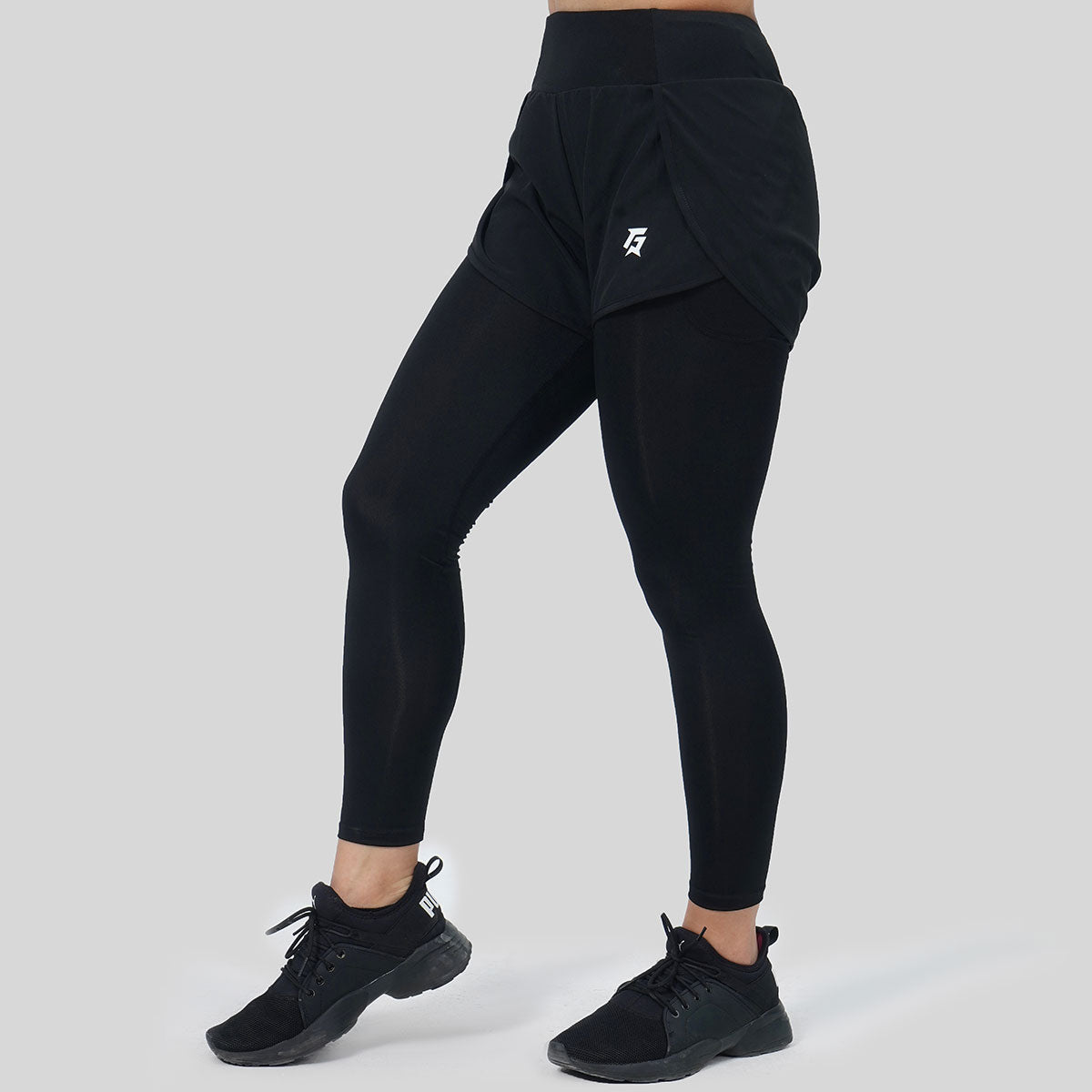 Compression Legging Shorts (Black)