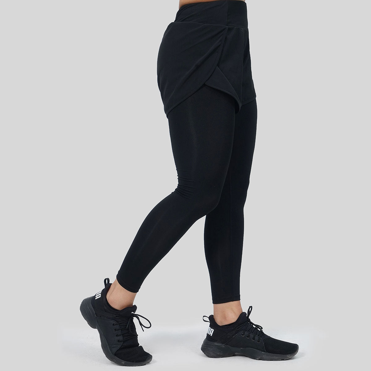 Compression Legging Shorts (Black)