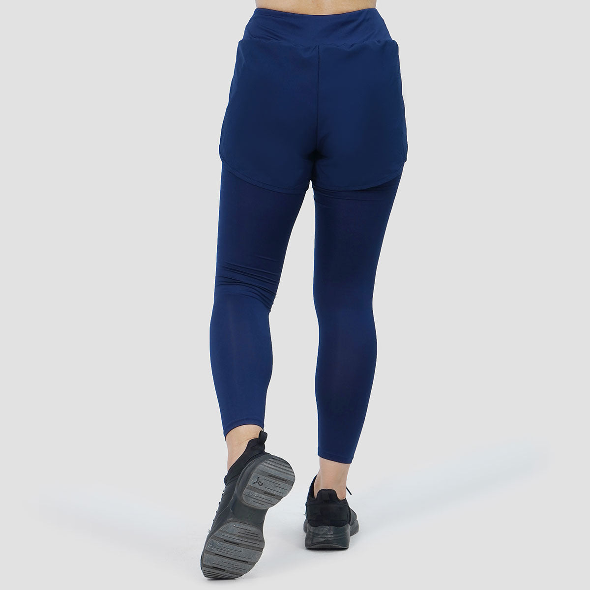 Compression Legging Shorts (Blue)
