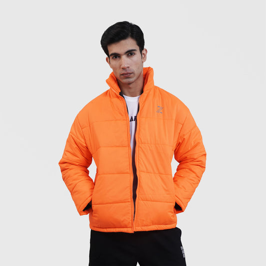 Z Puffer Jacket (Neon Orange)