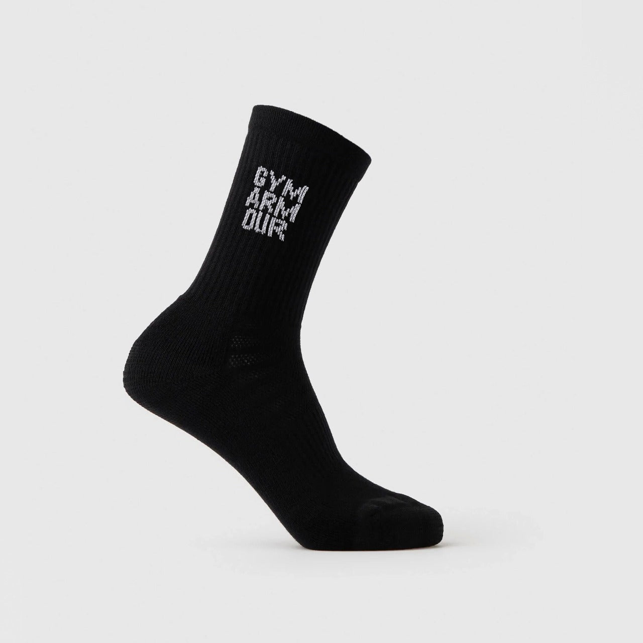 Crew Socks 2Pcs (Black + White)