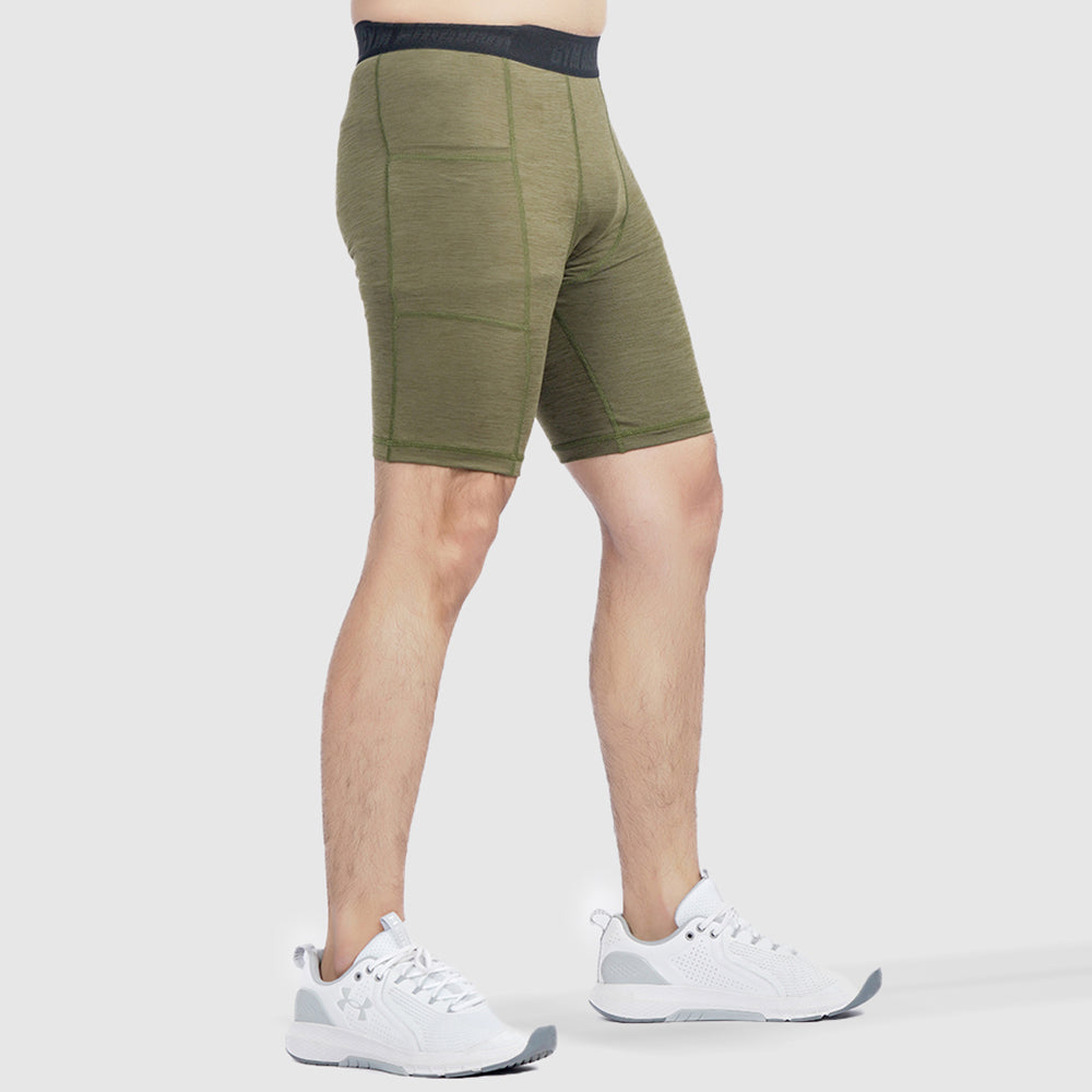 Armour Compression Shorts (MLNG Olive)