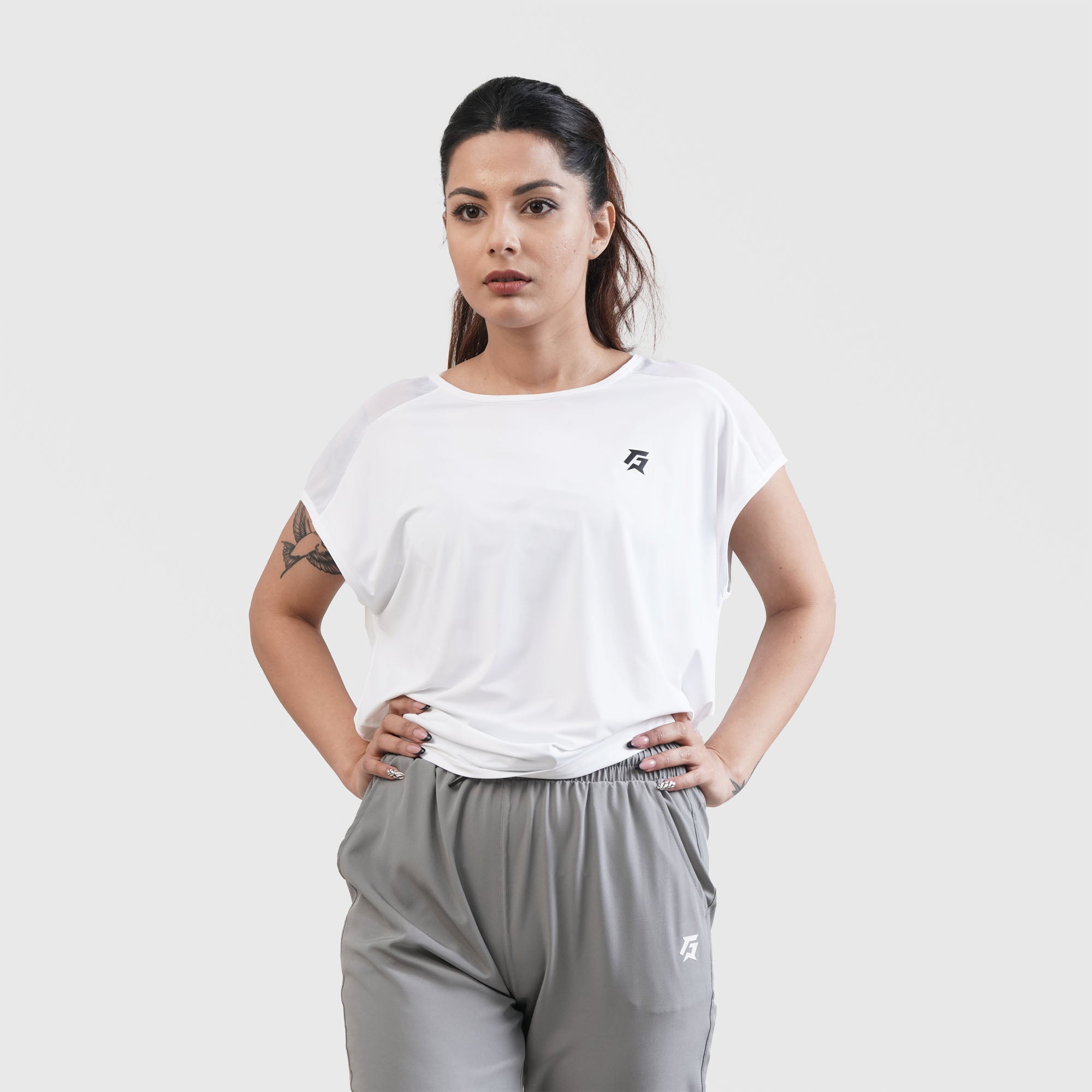 Fitness Fit Tee (White)
